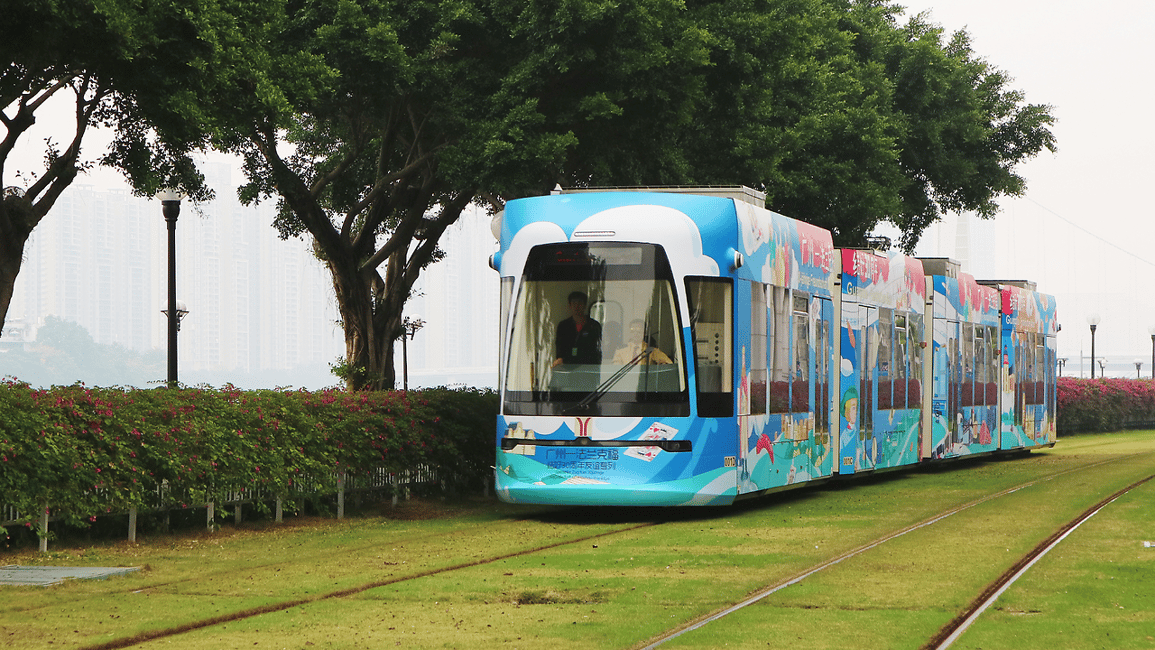 Image N°6 de Guangzhou : Laissez-passer d'une journée pour le tramway touristique de Riverside activité à Chine du Sud-Est, publiée par le prestataire