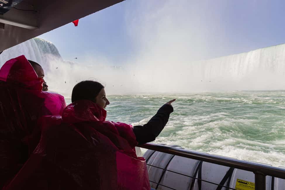Obraz nr 37 z atrakcji Wodospad Niagara: rejs wycieczkowy i wycieczka „Journey Behind the Falls” w Wodospad Niagara w Kanadzie, przesłany przez organizatora
