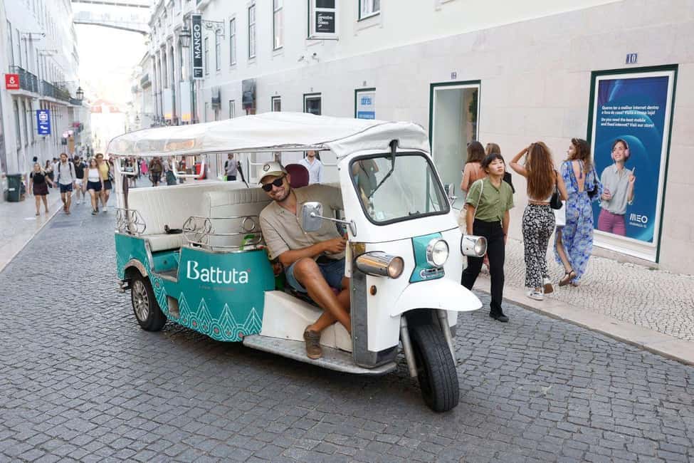 imagen n.º 2 de Centro de Lisboa y Belém: tour privado en tuk-tuk actividad en Lisboa, subida por el proveedor