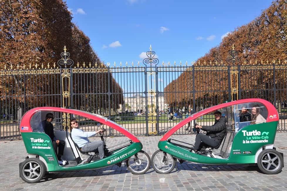 imagem n.6 de O melhor de Paris em tour particular de riquixá com guia de áudio atividade em Paris, carregada pelo fornecedor