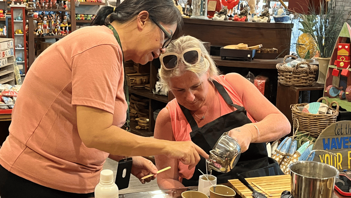 Rejuvenate Candle Making Workshop in Bali