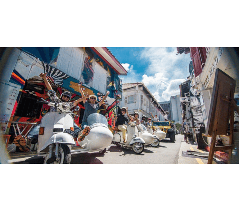 image n.3 of Singapore: Kampong Glam & Civic District Vespa Sidecar Ride activity in Singapore, uploaded by supplier