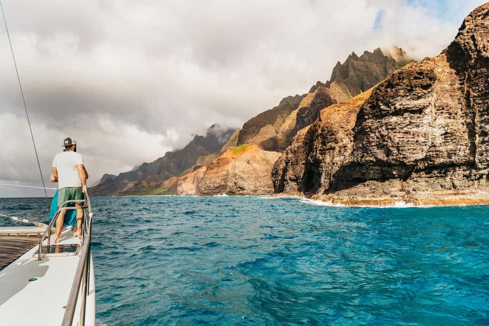 image n.10 of Kauai: Napali Coast Sunset Sailboat Tour with Dinner activity in Kapaʻa, uploaded by supplier