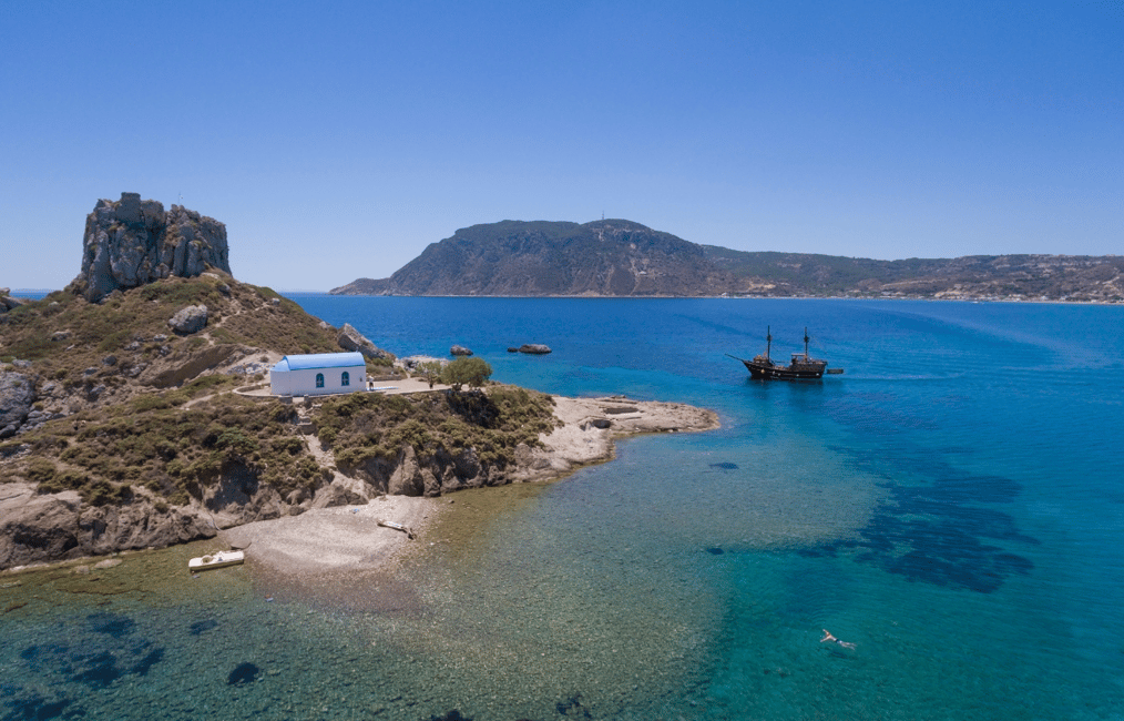 image n.6 of Kardamaina: Pirate Boat Cruise to 3 Bays with BBQ Lunch activity in Cyclades, uploaded by supplier