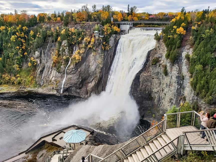 Image N°10 de Québec : Chute Montmorency avec téléphérique activité à Ville de Québec, publiée par le prestataire