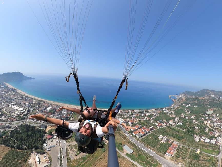 Alanya içindeki Alanya: Kleopatra Plajı'na Tandem Yamaç Paraşütü Uçuşu etkinliğinin tedarikçi tarafından yüklenen 5 no'lu görseli