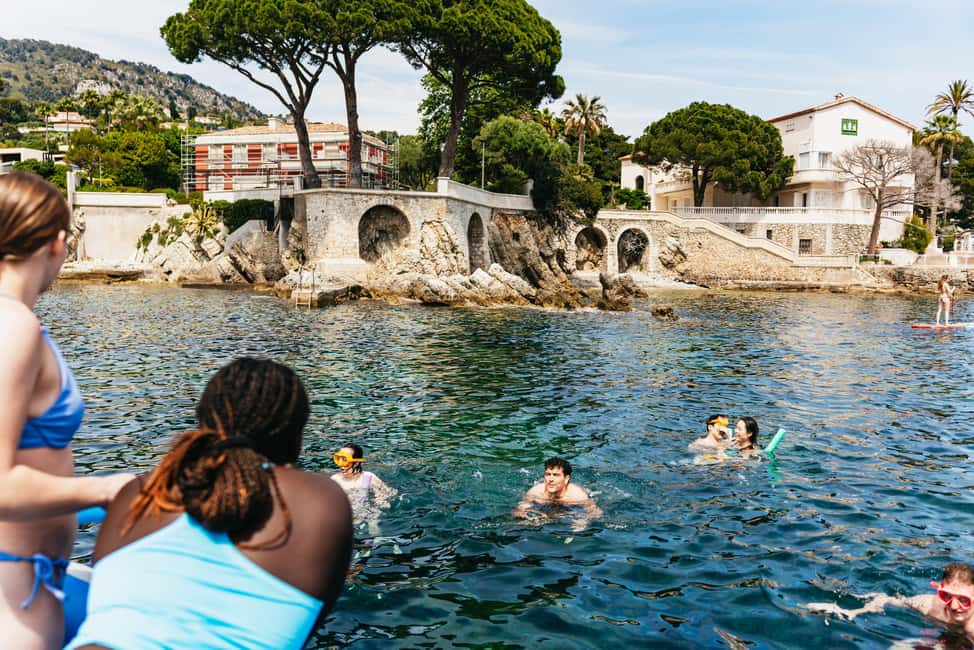imagem n.6 de Nice: Cavernas de Mala, Villefranche e passeio de barco para mergulho com snorkel atividade em Mônaco, carregada pelo fornecedor