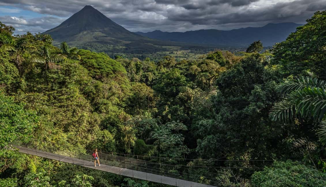 imagem n.8 de La Fortuna: Pontes Suspensas, Vulcão Arenal e Excursão às Cataratas atividade em La Fortuna, carregada pelo fornecedor