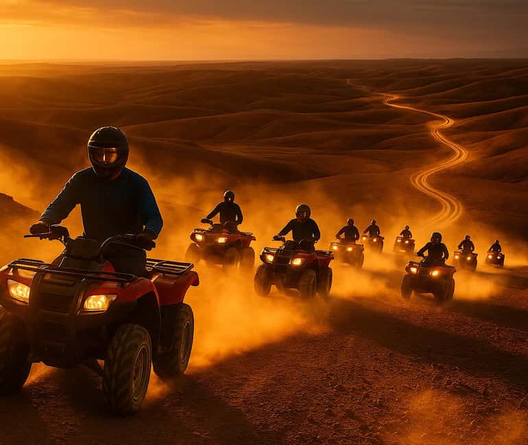 imagen n.º 6 de Marrakech: excursión en quad y paseo en camello por el desierto de Agafay con cena y espectáculo actividad en Marrakech, subida por el proveedor