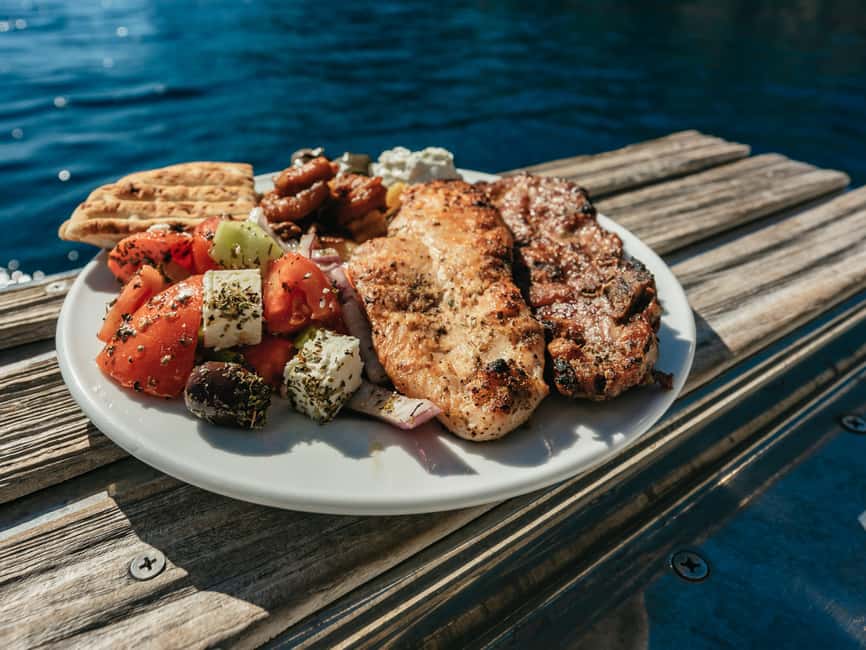 image n.8 of Santorini: Catamaran Caldera Cruise with Meal and Drinks activity in Cyclades, uploaded by supplier
