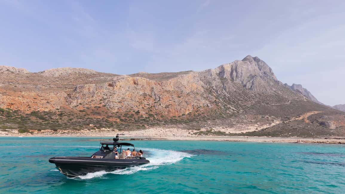 bilde nr.9 av Kissamos: Balos & Gramvousa Hurtigbåtcruise med snorkling aktivitet i Kreta, lastet opp av leverandør