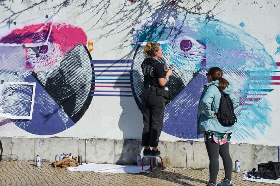Image N°15 de Lisbonne : Visite à pied de Kickstart Street Art activité à Lisbonne, publiée par le prestataire