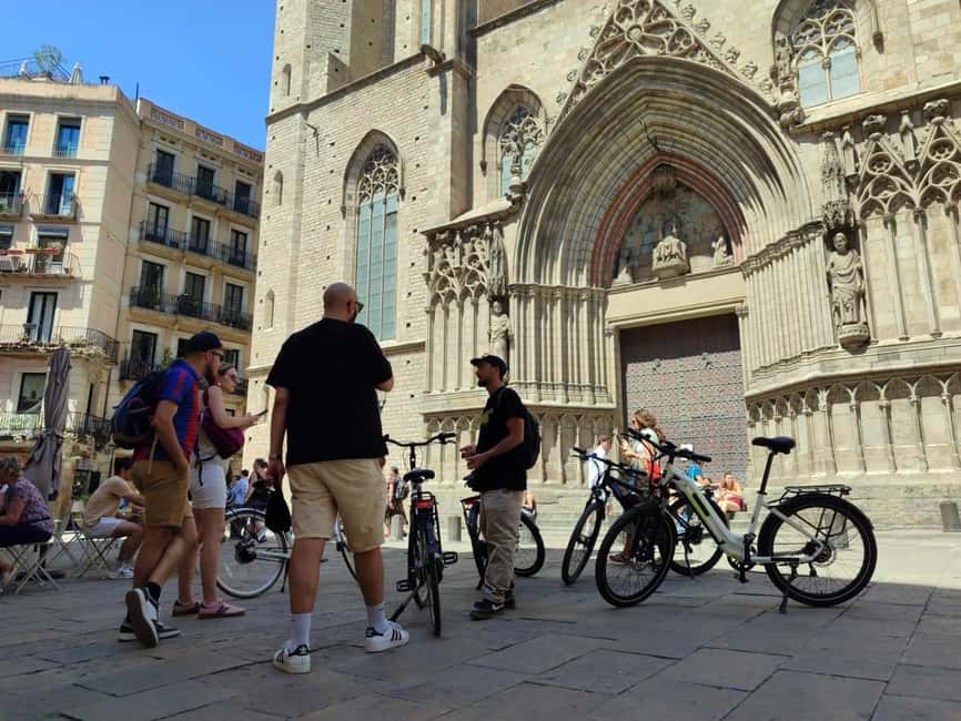 サプライヤーによってアップロードされた、バルセロナのバルセロナ：自転車またはeバイクツアー、主要観光スポットと現地の洞察の画像#24