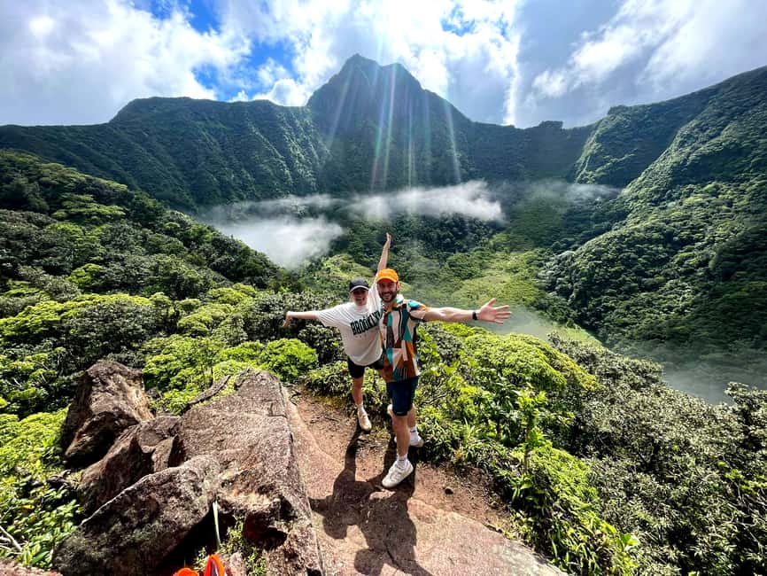 image n.1 of Hike St. Kitts: Highest peak Mount Liamuiga Volcano activity in Nevis, uploaded by supplier