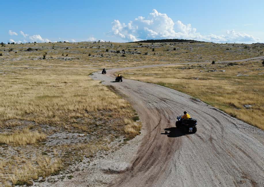 Image N°7 de Depuis Split : Aventure en quad dans le parc naturel de Dinara avec baignade activité à Split, publiée par le prestataire