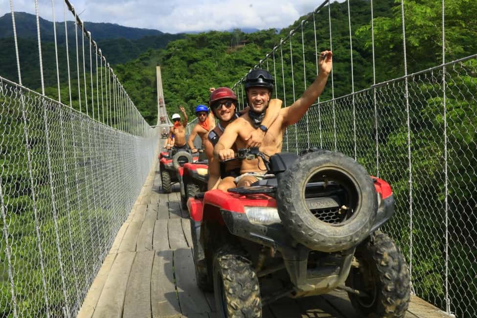 image n.1 of Puerto Vallarta: Jorullo Bridge ATV, Waterfall, Tequila Tour activity in Jalisco, uploaded by supplier