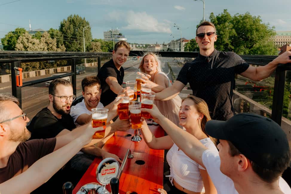 bilde nr.20 av Praha: Party-ølbuss aktivitet i Praha, lastet opp av leverandør