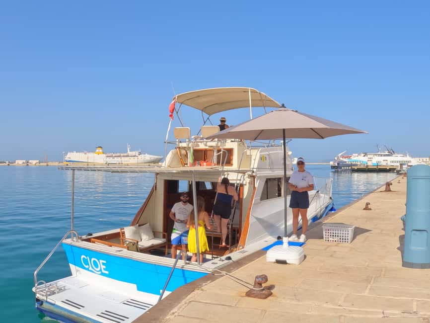 Immagine nº 2 di Da Trapani: Tour in barca di Favignana e Levanzo con pranzo attività a Isola di Levanzo, caricata dal fornitore