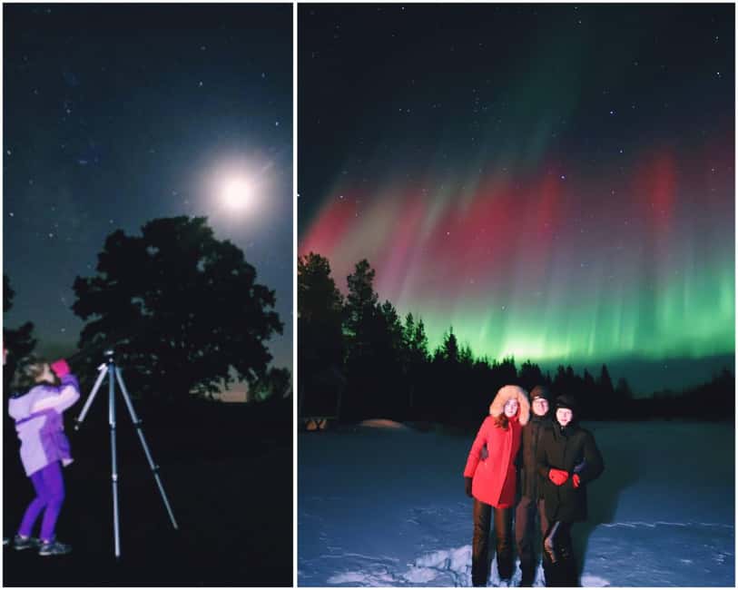 image n.40 of Levi: Northern Lights Magic and Stargazing by Telescope activity in Sirkka, uploaded by supplier