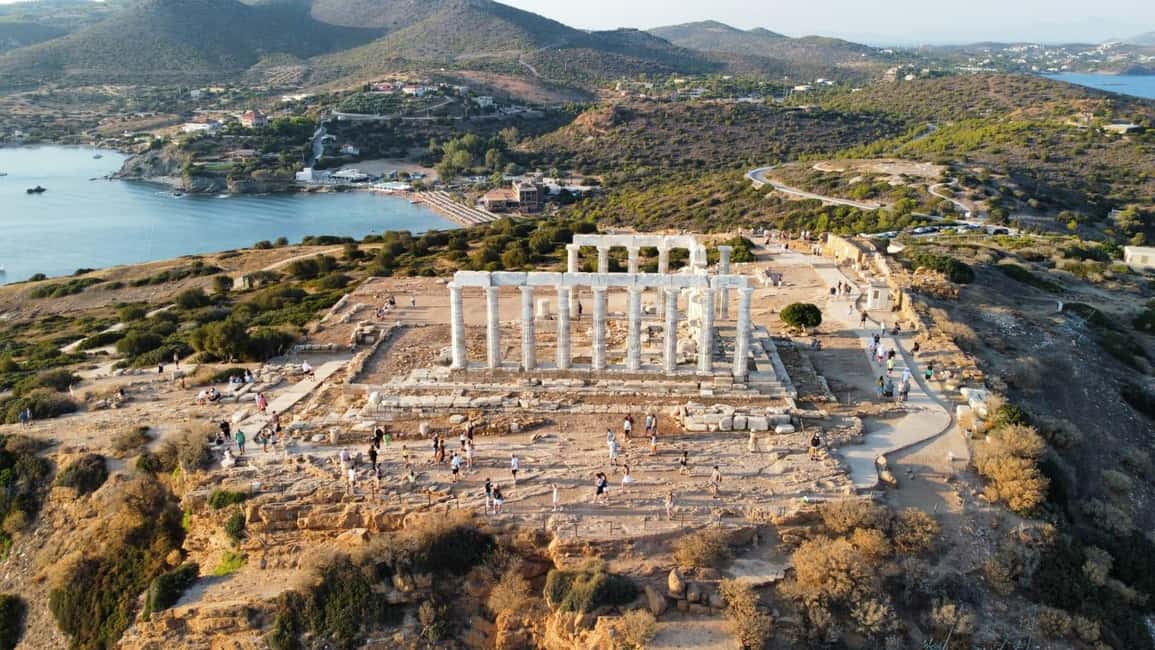 Obraz nr 3 z atrakcji Ateny: Świątynia Posejdona i przylądek Sounion - wycieczka w południe w Sunion, przesłany przez organizatora