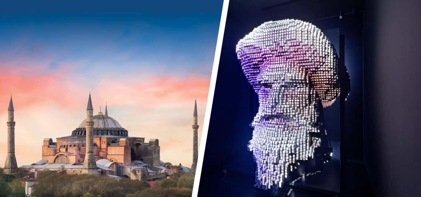 Image N°1 de Istanbul : Mosquée et musée Sainte-Sophie Coupe-file activité à Istanbul, publiée par le prestataire