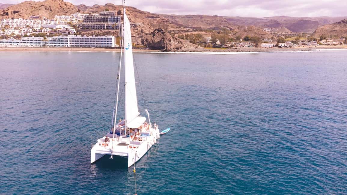 image n.4 of Gran Canaria: Catamaran tour with lunch on unspoiled beaches activity in Mogán, uploaded by supplier