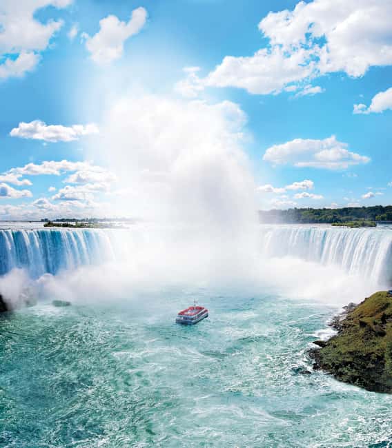 Obraz nr 10 z atrakcji Wodospad Niagara: wczesny dostęp łodzią i wycieczka za wodospadem w Wodospad Niagara w Kanadzie, przesłany przez organizatora