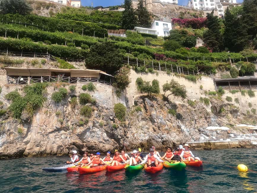 image n.21 of Amalfi Coast: Kayak & Snorkeling Tour, Caves & Hidden Beach activity in Conca dei Marini, uploaded by supplier