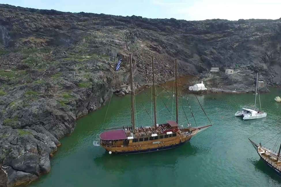 image n.7 of Santorini: Volcanic Sunset Cruise with Dinner activity in Cyclades, uploaded by supplier