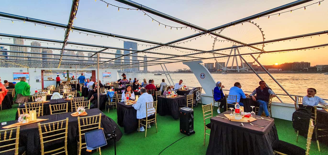 image n.8 of Dubai: Sunset or Dinner Cruise with Live Music & Open Bar activity in Dubai, uploaded by supplier