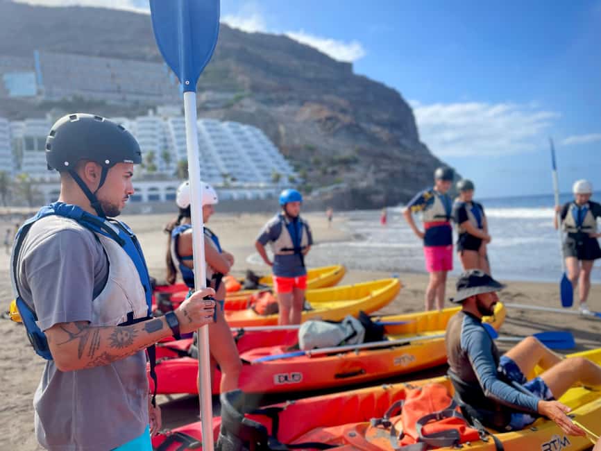 image n.9 of Puerto Mogán: Guided Adventure Kayak Tour in Caves & Snorkel activity in Mogán, uploaded by supplier