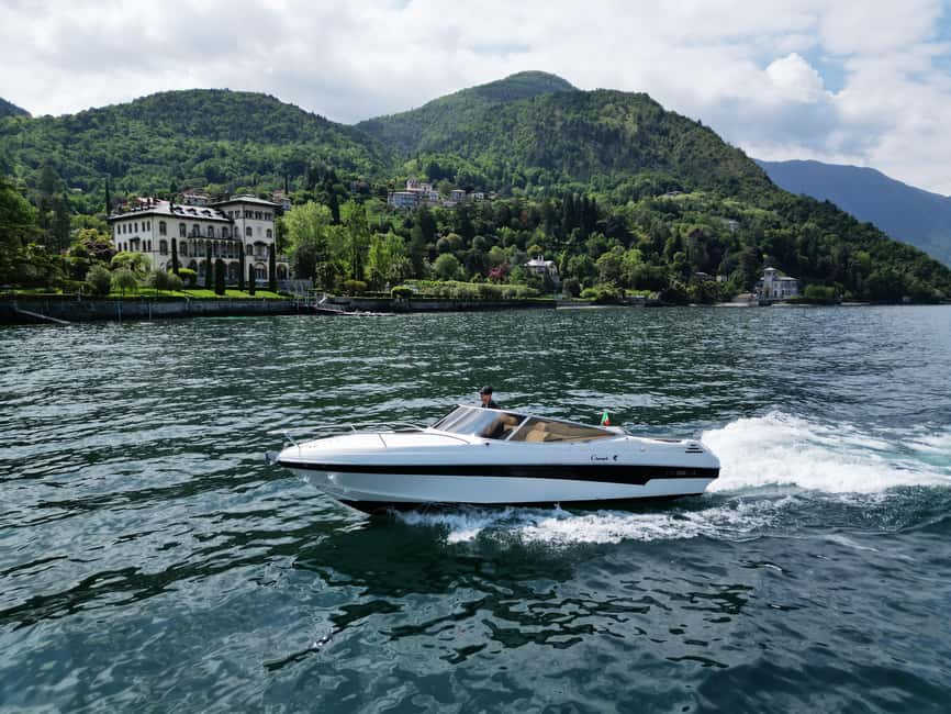 imagen n.º 7 de Tour en barco privado de lujo por el Lago de Como con paradas y bebidas actividad en Lombardía, subida por el proveedor