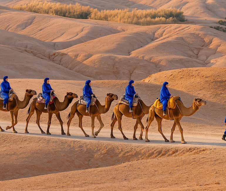imagen n.º 11 de Marrakech: excursión en quad y paseo en camello por el desierto de Agafay con cena y espectáculo actividad en Marrakech, subida por el proveedor