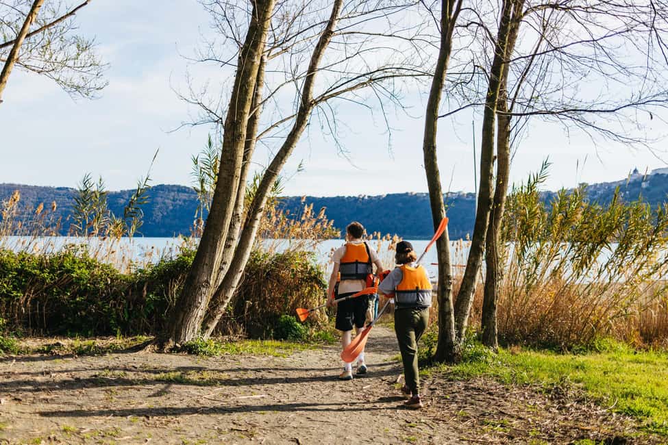 Image N°15 de Rome : Lac des Papes, excursion en kayak avec baignade et pizza romaine activité à Latium, publiée par le prestataire