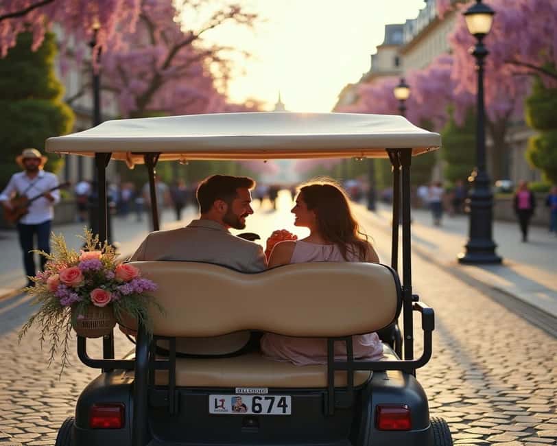 image n.1 of 2 Hours Paris Landmark Golf Cart Tour activity in Paris, uploaded by supplier