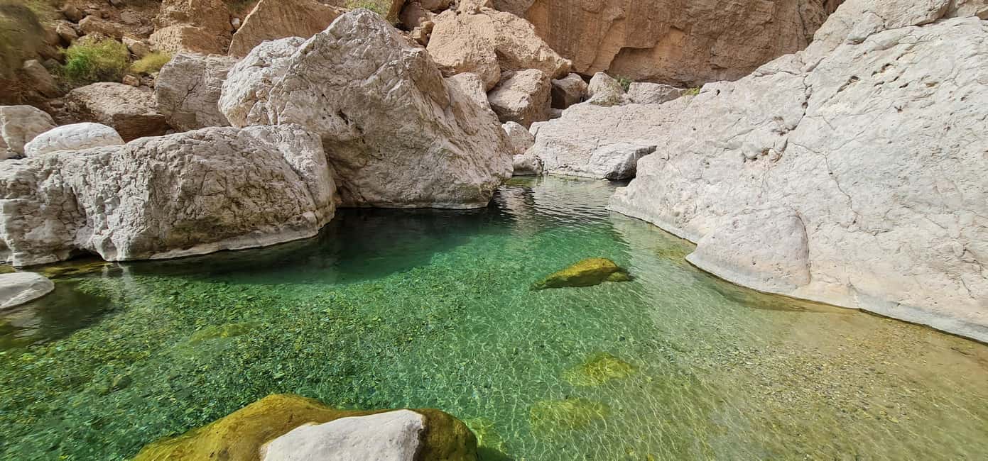 Immagine nº 5 di Da Muscat: Avventura a Wadi Al Arbieen, Sinkhole, Spiaggia delle Pinne attività a Regione al-Sharqiyya, caricata dal fornitore
