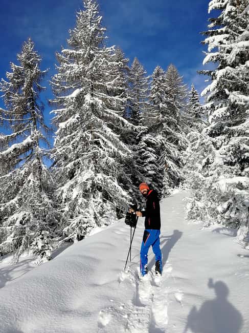 billede nr.13 af aktiviteten En dags vandring med snesko for at opdage Dolomitterne i Mareson, uploadet af udbyder