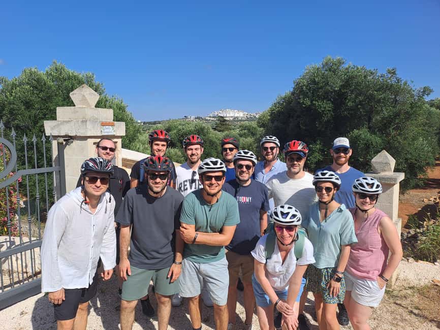 Immagine nº 37 di Ostuni: Tour in bicicletta con un bicchiere di vino e bruschetta attività a Ostuni, caricata dal fornitore