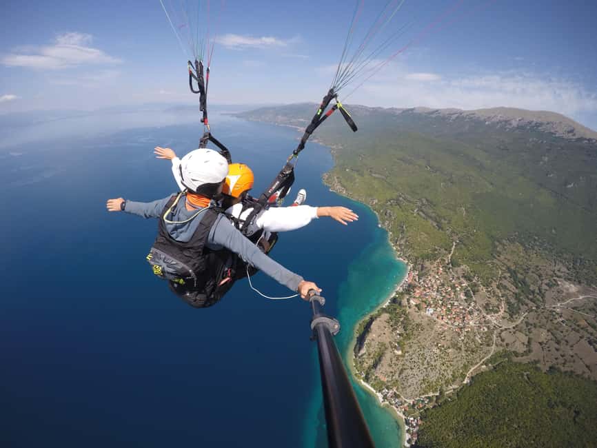 billede nr.2 af aktiviteten Paragliding over Ohrid-søen i Den sydvestlige region, uploadet af udbyder