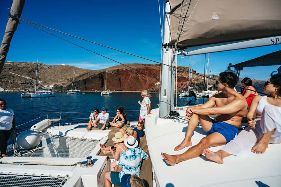 image n.9 of Santorini: Catamaran Cruise with Meals and Drinks activity in Cyclades, uploaded by supplier