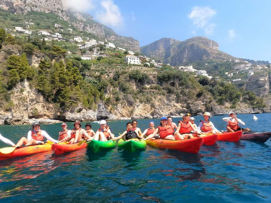 image n.25 of Amalfi Coast: Kayak & Snorkeling Tour, Caves & Hidden Beach activity in Conca dei Marini, uploaded by supplier