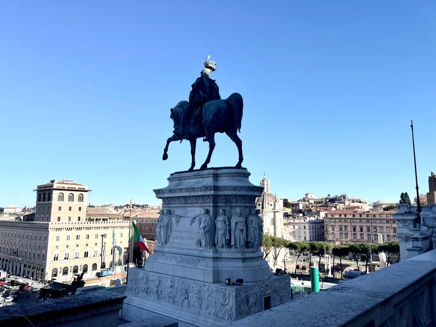 Image N°6 de Rome : Visite du monument de Victor Emmanuel avec option ascenseur activité à Rome, publiée par le prestataire