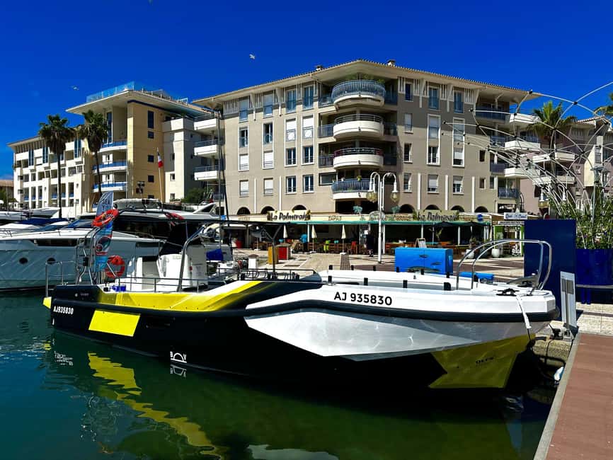 image n.11 of Fréjus: Sea and Creeks Boat Tour with Snorkeling and Drinks activity in Fréjus Saint-Raphaël, uploaded by supplier