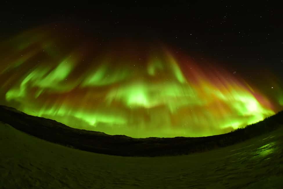 image n.3 of Abisko: Aurora Chasing with Snowmobiles activity in Norrbotten County, uploaded by supplier