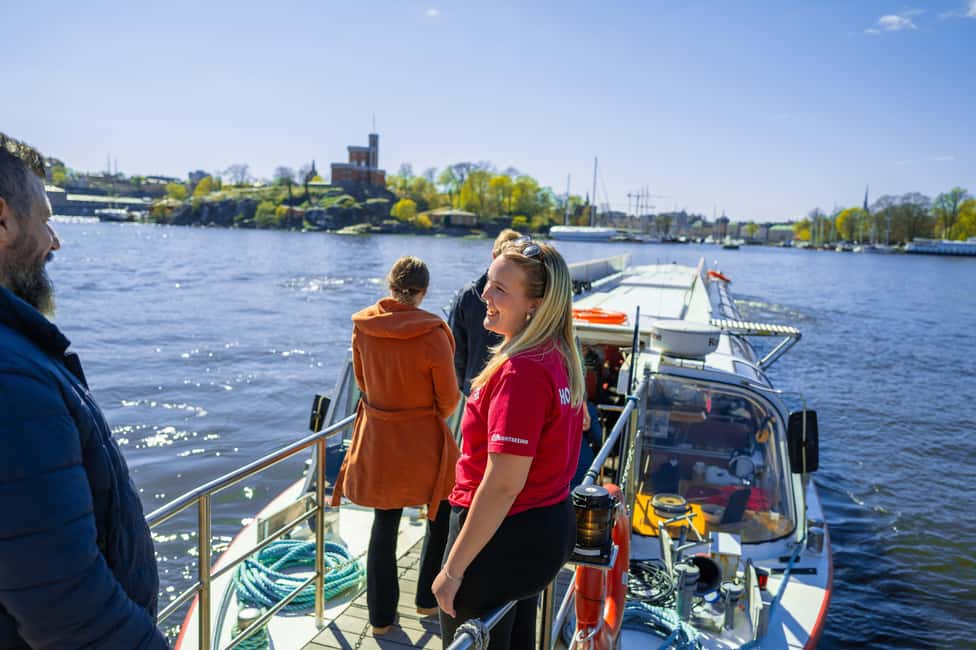 image n.4 of Stockholm: City Cruise with Fresh Pizza activity in Stockholm, uploaded by supplier
