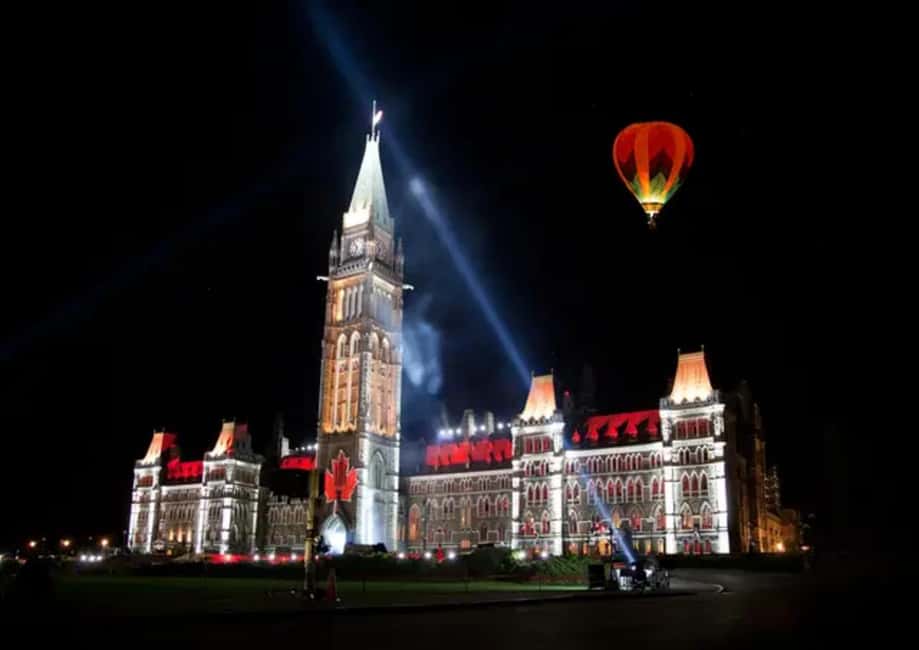 image n.1 of Ottawa: Small Group Night Tour w/River Cruise & Light Show activity in Ottawa, uploaded by supplier