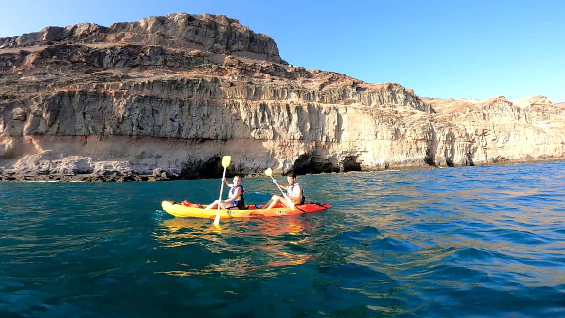 image n.26 of Puerto Mogán: Guided Adventure Kayak Tour in Caves & Snorkel activity in Mogán, uploaded by supplier