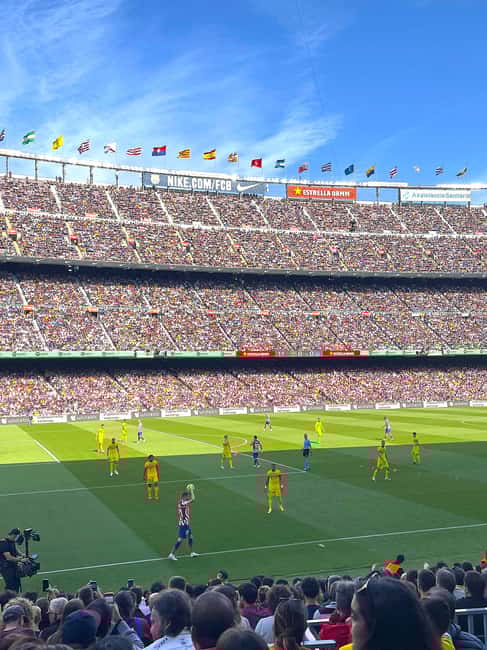 Bild Nr. 1 von Barcelona: FC Barcelona Spiel mit Fanplätzen und lokalem Gastgeber Aktivität in Barcelona, hochgeladen vom Anbieter