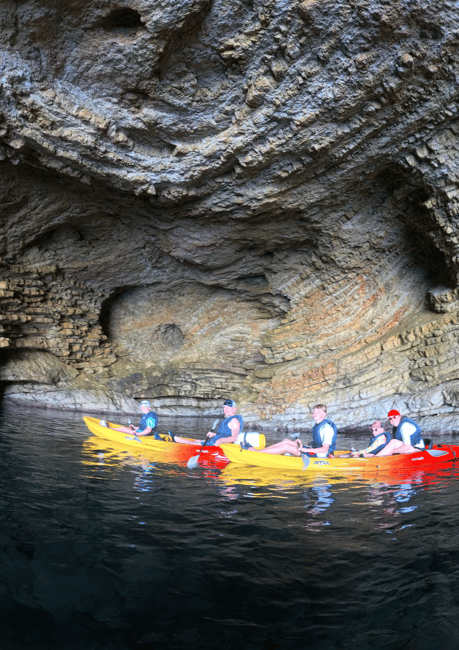 image n.6 of Ibiza: Sea Cave Tour with Guided Kayaking and Snorkeling activity in Balearic Islands, uploaded by supplier