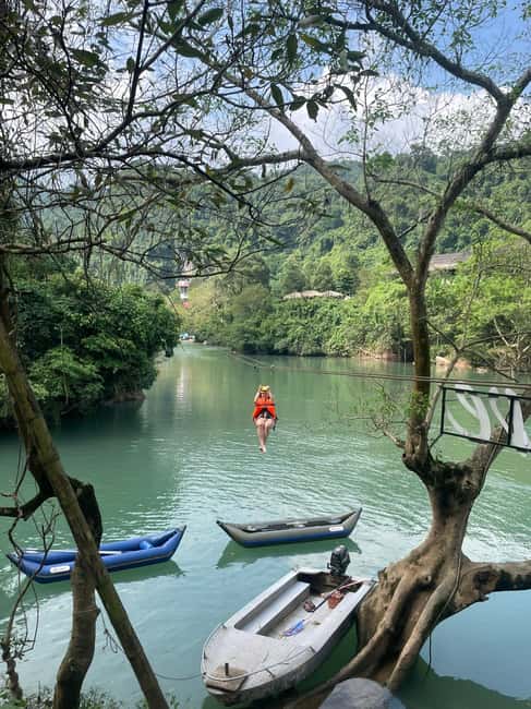 image n.25 of Phong Nha: Cave Exploration and Zipline Dark Cave Tour activity in Central Vietnam, uploaded by supplier